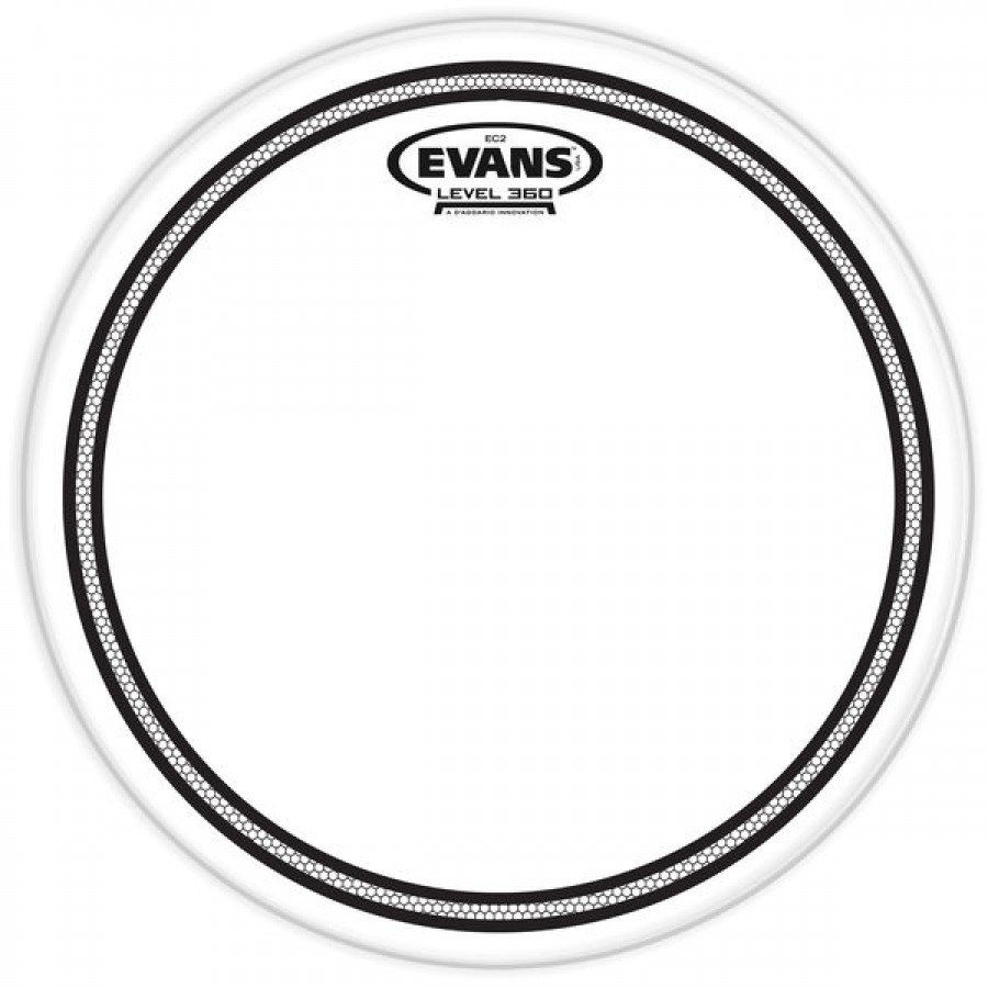 Evans EC2 Clear Drum Head - 12